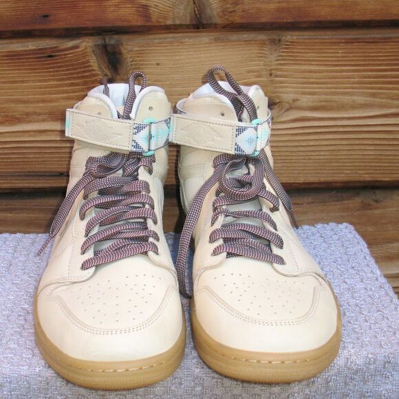 Nike Air Jordan 1 Retro High Strap N7 Sneakers Basketball Shoes Light Cream 14 - Picture 3 of 14
